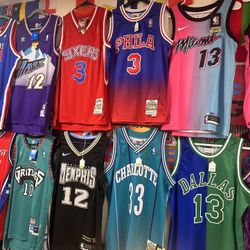 Vintage Classics collection jerseys Swingman Mitchell & ness hardwood classics adidas Nike 