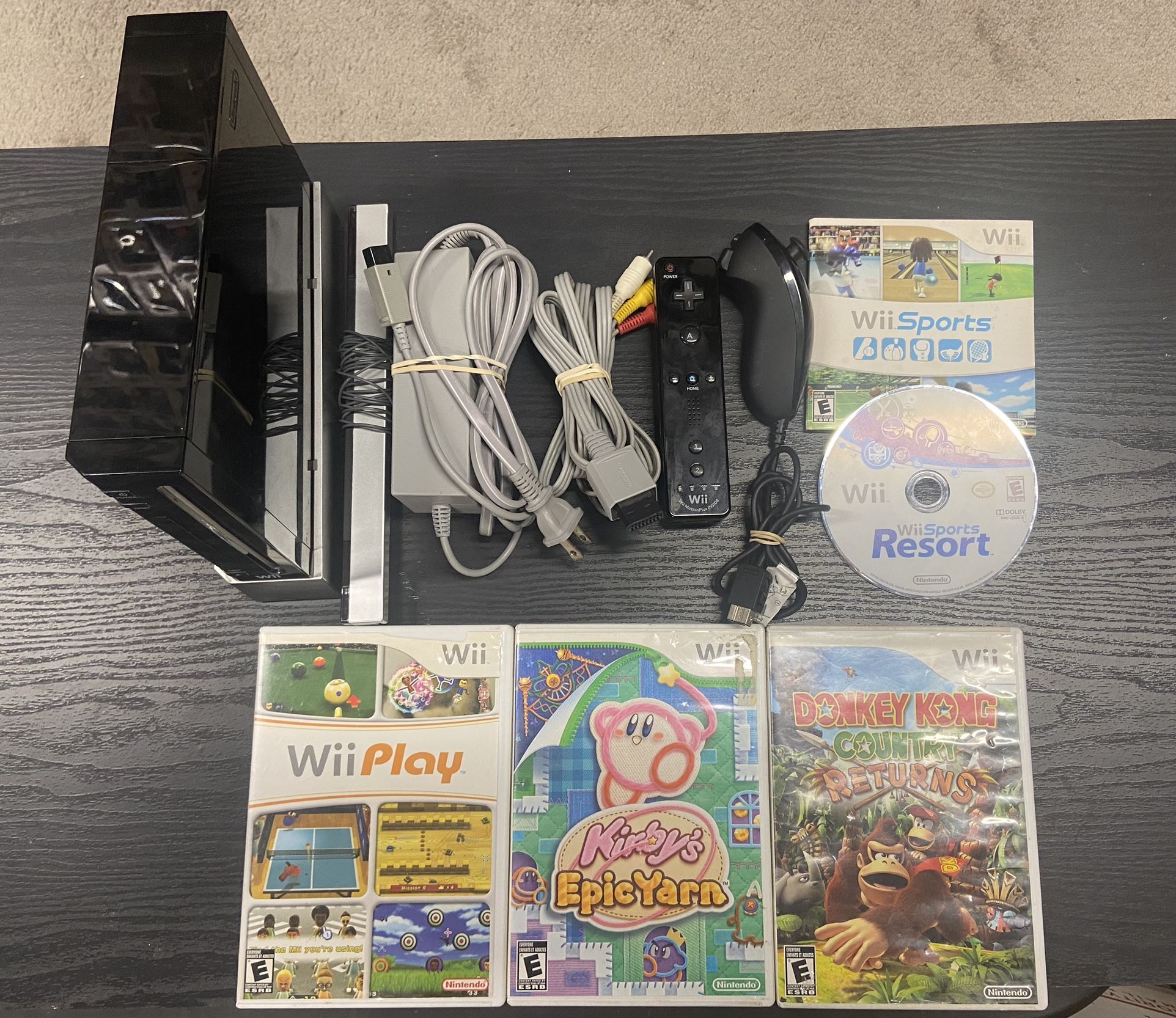 Nintendo Wii Console For Sale $145  OBO. Tested. Everything Works  **Gamecube Compatible** 