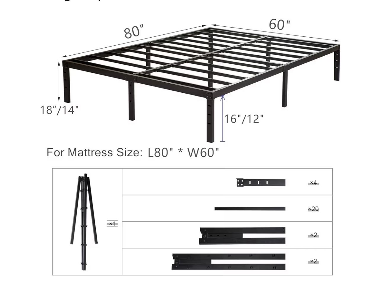 Queen Bed Frame