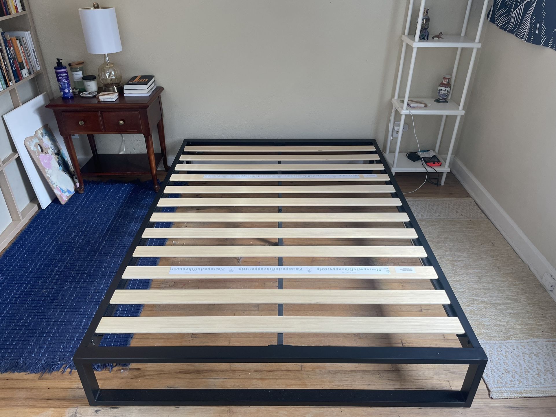 Bed Frame, Mattress, Tempur-Pedic Mattress Topper