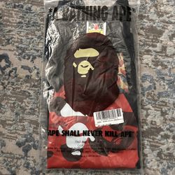 Brand New🧼 Red Bathing Ape Shirt