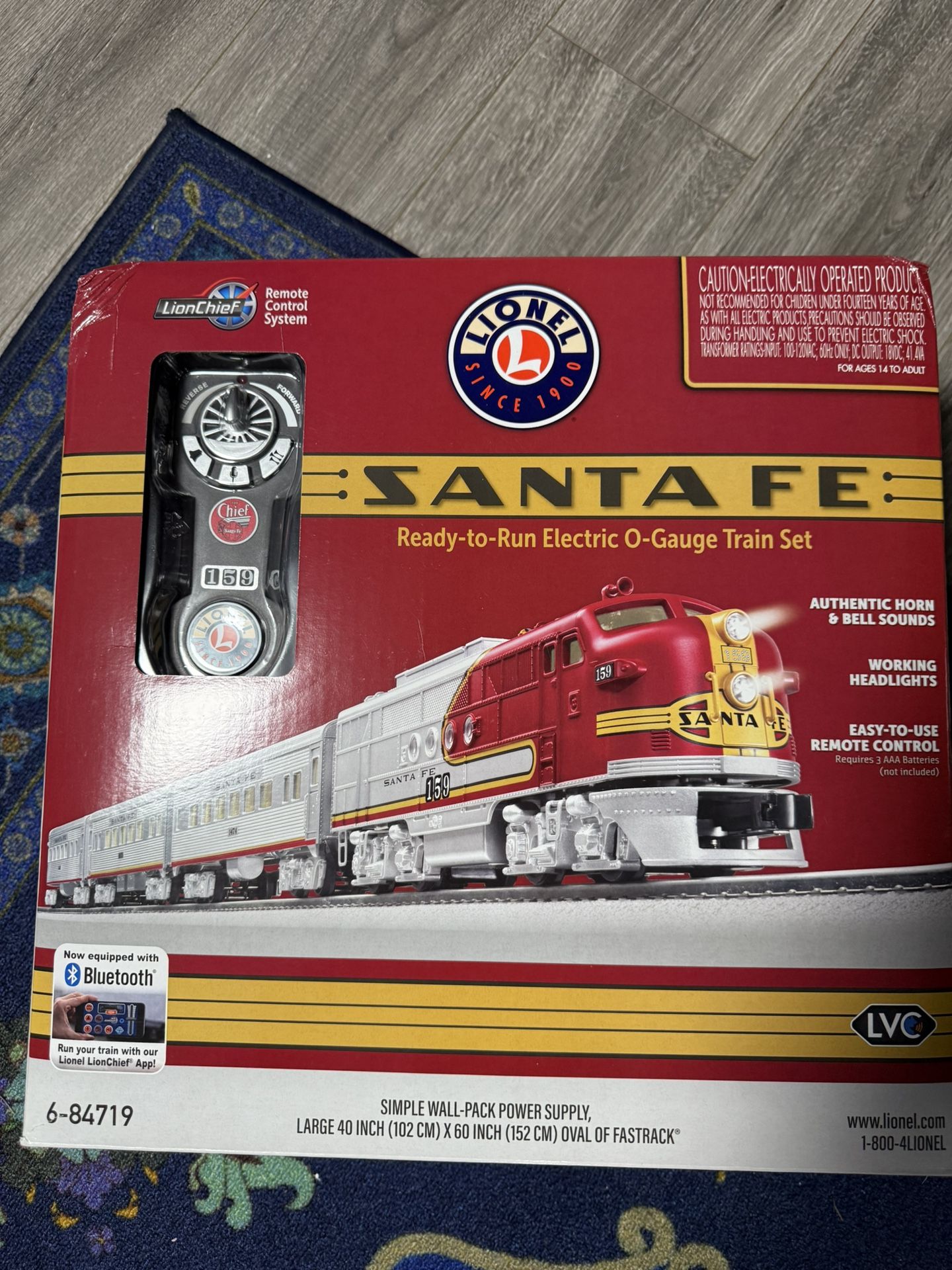 Lionel O Scale Santa Fe Super chief