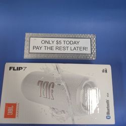 JBL Flip 7 Brand New Speaker - 5 Dollars Down No Credit Needed! 
