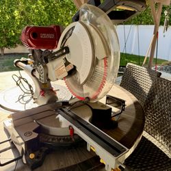 12” Chicago Electric Dual Miter Laser Saw