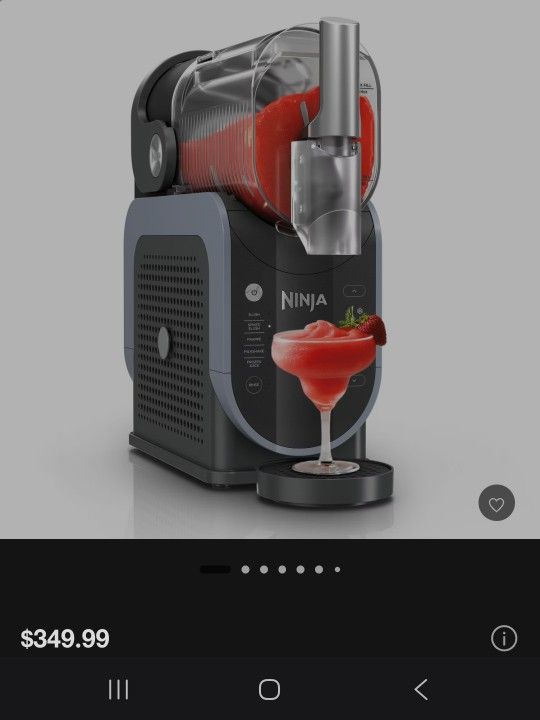 88ozninja Slushie Machine. Like  New