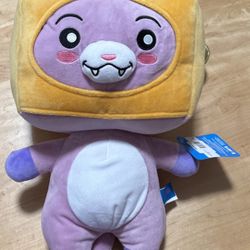 Bonkers Toys 29001 LankyBox Foxy Jumbo Plush, Collectible 16 inch Plush