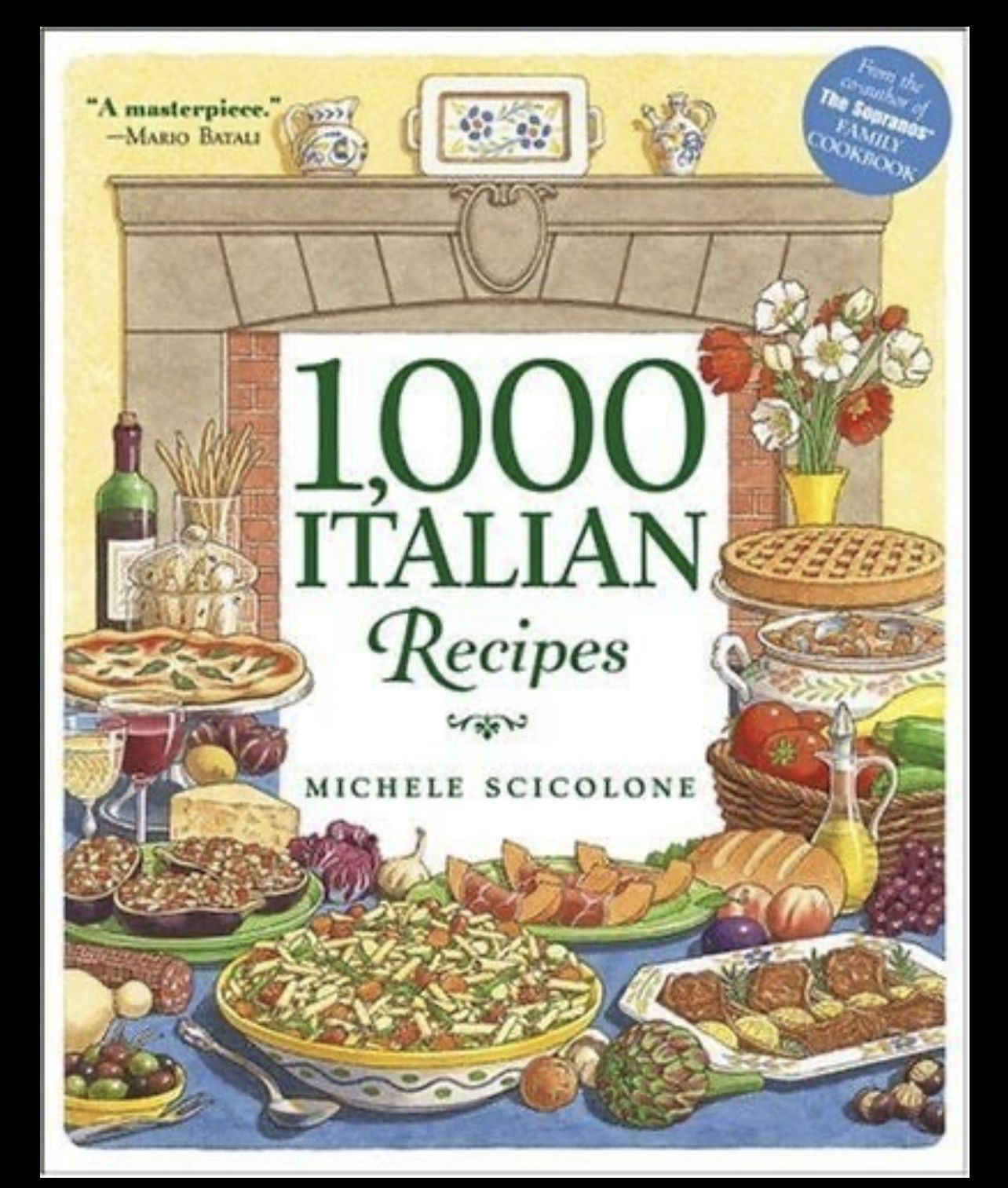 1000 Italian Recipes Cookbook New