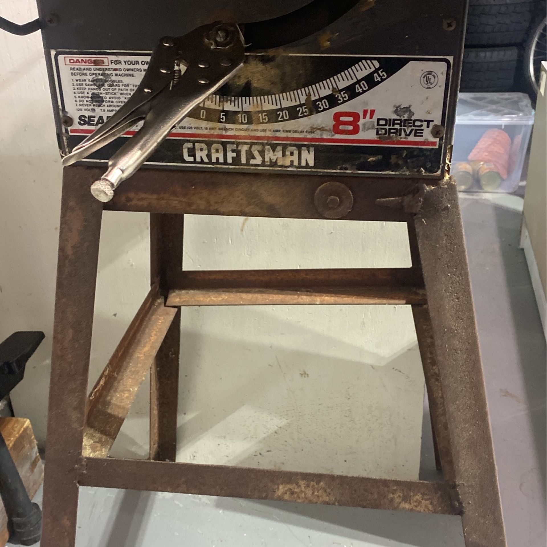 Craftsman Tool Table