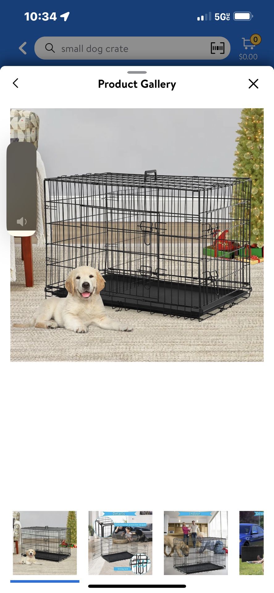 24in Dog Crate Used