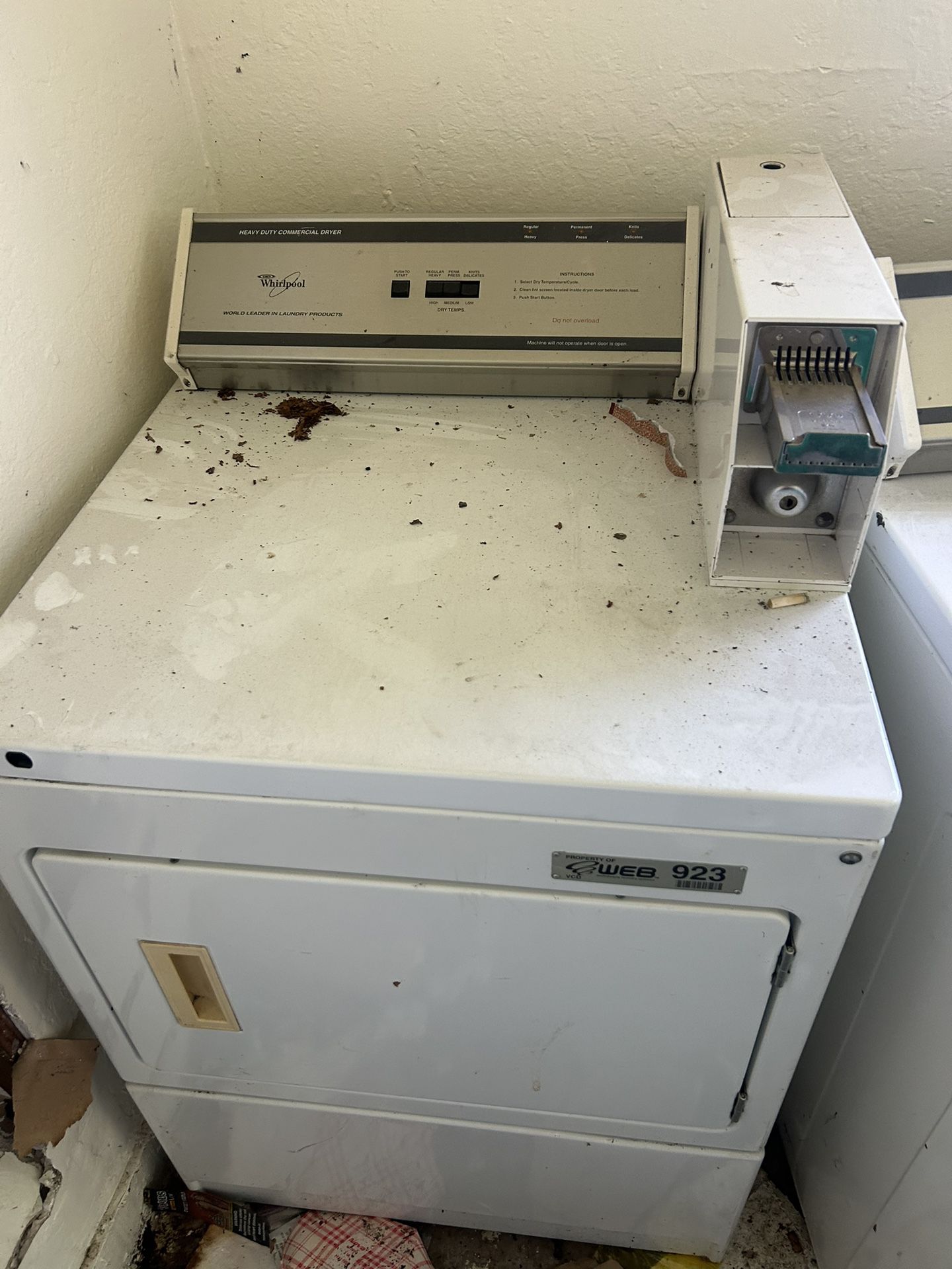 Free Washer & Dryer Coin Ready 
