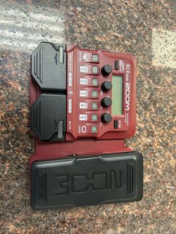 Zoom B1X four guitar pedal