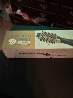 Keratin 3D Pro Hair Drier Brush-New