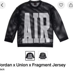 JORDAN UNION FRAGMENT JERSEY