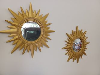 Sunburst mirrors