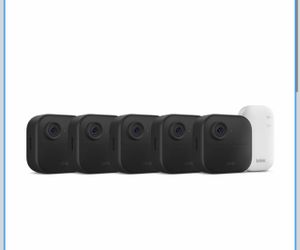 Blink Video Doorbell + 5 Blink Outdoor 4 – Wireless smart camera 5 camera system