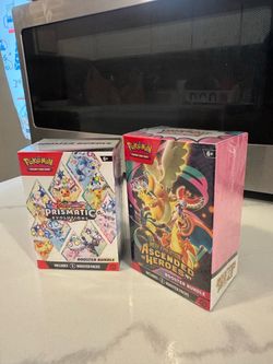 Ascended heroes and prismatic booster bundle