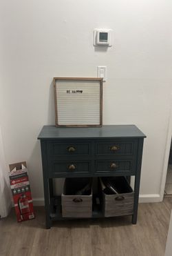 Entry Table Console With Drawers