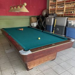 New Reduced Price!!!Collector’s Item!!! Medalist By Brunswick Pool Table
