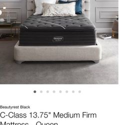 Queen Only Beautyrest cclass Medium Firm