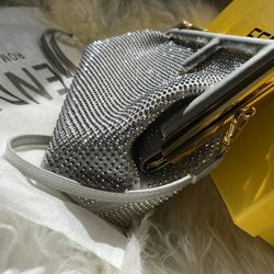 Fendi Rhinestone Designer Bag