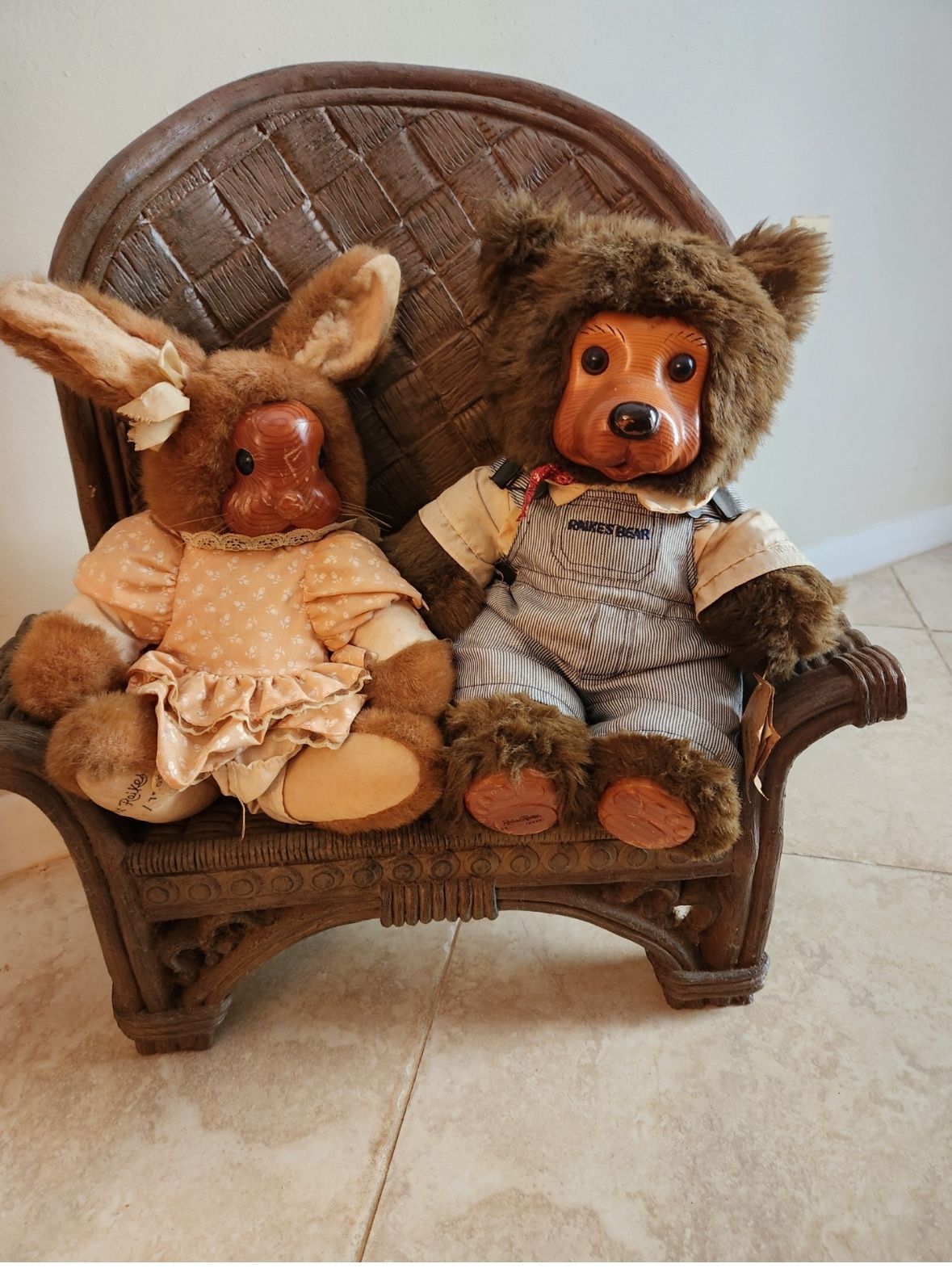 Rare Raikes Bears Original Vintage