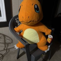 28" Plush Pokemon Charmander Charizard New With Tag NWT