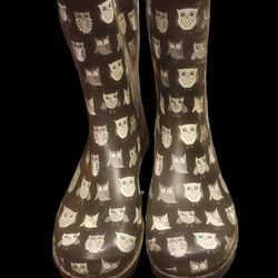 Capelli New York owl rain boots