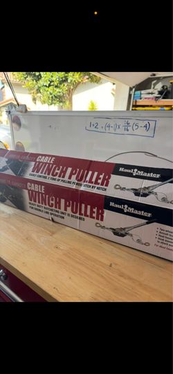 Winch puller harbor freight brand new