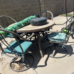 Patio Table And Chairs 