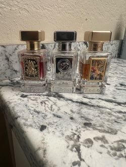 Argos Fragrance Collection: Triumph of Bacchus, Pour Homme, Fall of Phaeton 80% full
