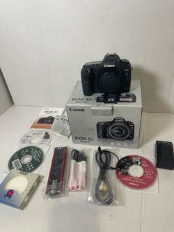 Canon EOS 5D Mark II 21.1 MP Digital SLR Camera - Black (Body Only)