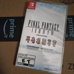 Final Fantasy I-VI Collection for Nintendo switch