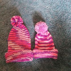 Knitted Hat Set 