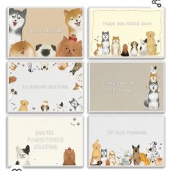 Thank you cards with envelopes 