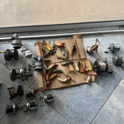 Fishing reels vintage