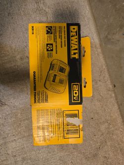 Cargador dewalt nuevo