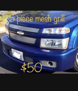 04-12 Chevy Colorado 5 Piece Mesh Grill Set 