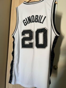 Authentic Manu Ginobili  San Antonio Spurs Jersey Y2K Stitched and Sewn Size 50 (XL)