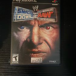 WW Smack Down Vs Raw PS2