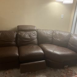 Leather Couch Must Go ASAP