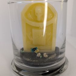 Beeswax Tombstone Candle 