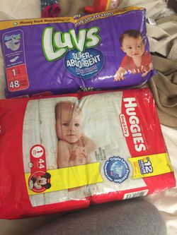 15 For Both Pampers Size 1