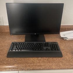 Monitor & Keyboard