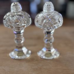 Gemco Crystal Salt And Pepper Shaker 