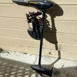 Fish Intro Rowing Motor Three Speed Forward, Three Speed Reverse, And A Death Finder