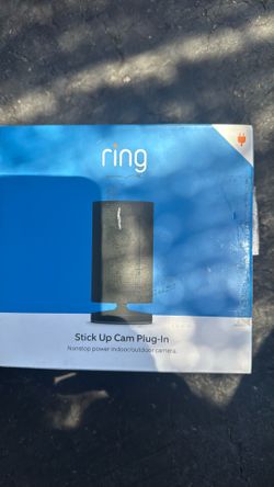 Ring stick up cam plug-in