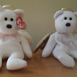 Halo and Halo 2 Ty Beanie Babies. $7 each.