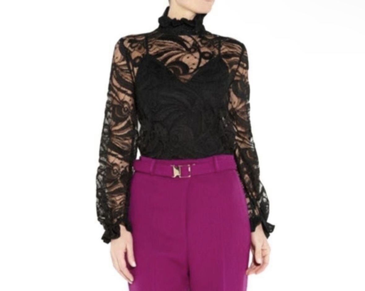 Emilio Pucci Black Lace Blouse 🖤