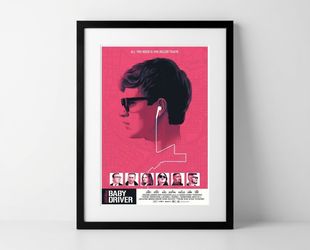 Official Baby Driver screen print by Phantom City Creative for Mondo.