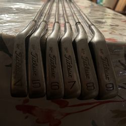 Titleist Gold DCI Ms-209 Steel Irons (LH)